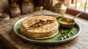 Bobbatlu Recipe with Maida featuring soft and delicious traditional Indian sweet flatbreads filled with a rich jaggery and lentil mixture.