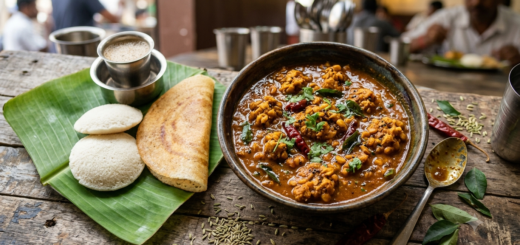 Vadacurry Recipe Ingredients List — Tamil Nadu hotel style vadai in onion-tomato-coconut gravy