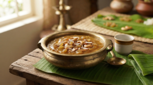 Banana payasam recipe with Nendran banana, jaggery and coconut milk