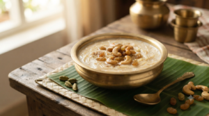 Payasam Milkmaid recipe with creamy semiya, cashews and raisins