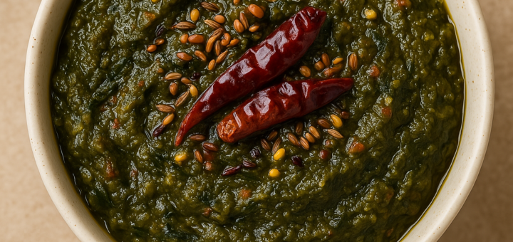 Gongura Pachadi with Coconut - Traditional Andhra Telugu Brahmin Style