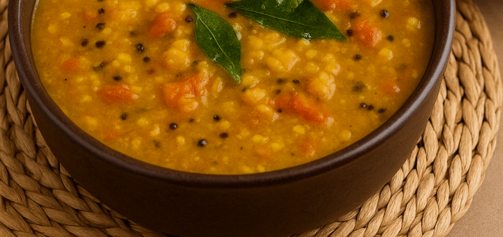 Tamil Nadu Style Paruppu Kulambu - Traditional South Indian Lentil Curry