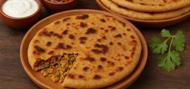 Authentic Bihari Sattu Paratha Recipe stuffed with sattu