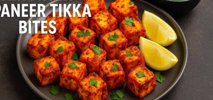 Air Fryer Paneer Tikka Bites Recipe | Crispy Indian Veg Starter (2025 Trend)