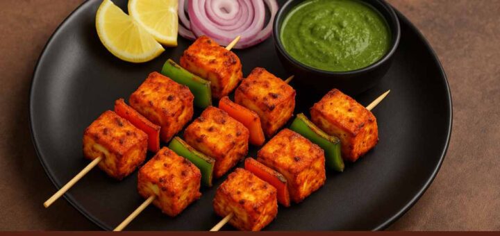 Air Fryer Paneer Tikka Recipe – Crispy, Healthy Indian Paneer Starter