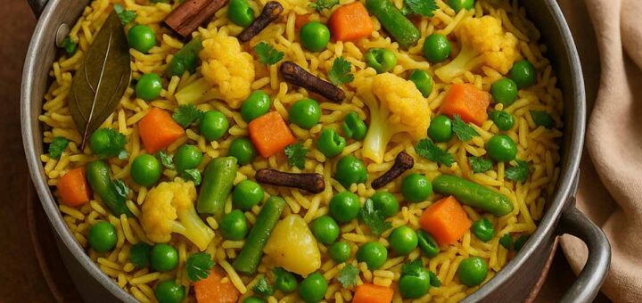 One-Pot Mixed Vegetable Biryani — Easy, Flavorful & Perfect for Weeknight Cooking