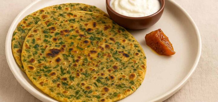 Moringa Leaves Paratha Recipe | Healthy Drumstick Leaves Paratha for Breakfast