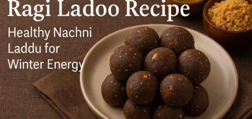 Ragi Ladoo Recipe – Healthy Nachni Laddu made with Jaggery and Ghee
