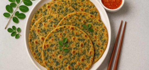 Moringa Leaf Paratha Recipe | Healthy Drumstick Leaf Paratha (Soft & Nutritious)