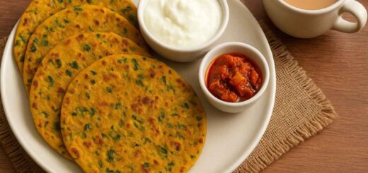 Methi Thepla Recipe | Gujarati Fenugreek Flatbread by Bhimascook