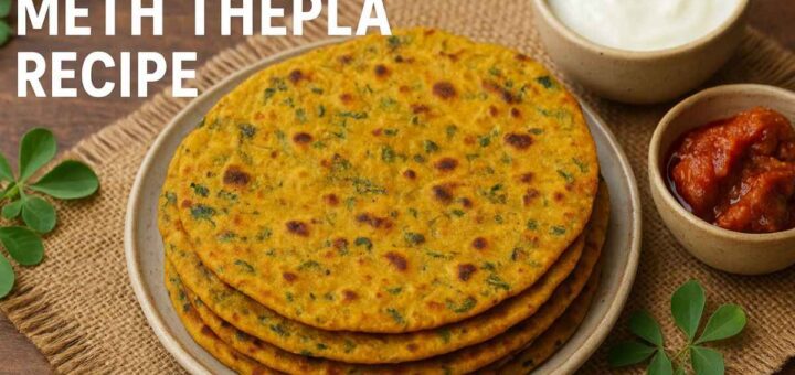 Methi Thepla Recipe – Authentic Gujarati Fenugreek Flatbread”