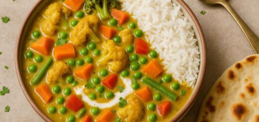 Creamy Coconut Vegetable Korma – A Trendy Indian Veg Recipe