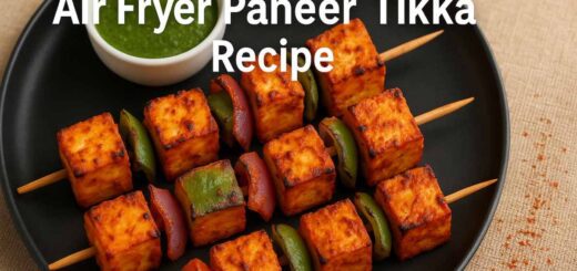 Air Fryer Paneer Tikka Recipe – Crispy Indian Vegetarian Starter