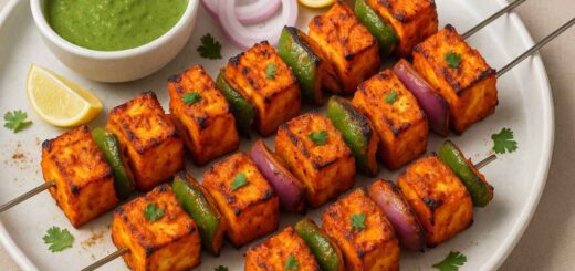 Air Fryer Paneer Tikka Recipe – Restaurant Style Vegetarian Starter