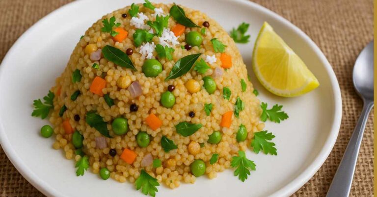 Foxtail Millet Upma Recipe | Healthy Thinai Upma for Weight Loss