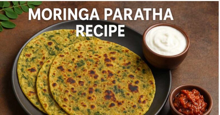Moringa Paratha Recipe | Healthy Drumstick Leaves Paratha for Breakfast