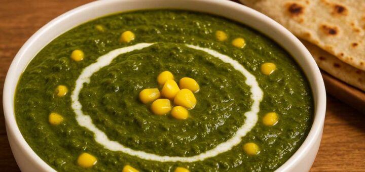 Palak Corn Gravy Recipe – Creamy Spinach Corn Curry