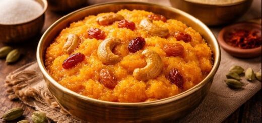 Rava Kesari Recipe Ingredients golden semolina sweet dessert