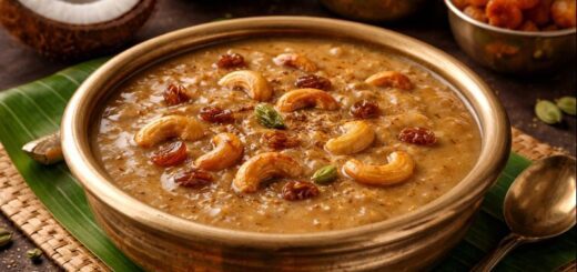 Cherupayar Parippu Payasam Coconut creamy Kerala dessert