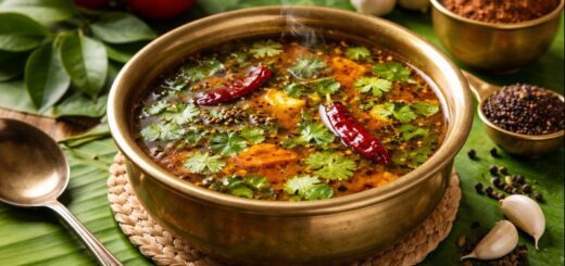 Rasam Recipe Kerala Style with rasam powder soup