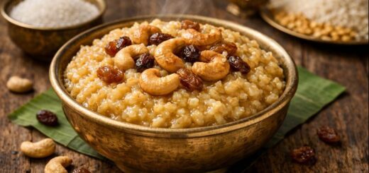 Sakkarai Pongal Recipe Sugar traditional sweet rice dish