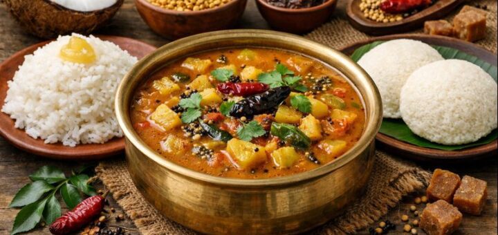 Sambar Recipe Pumpkin Cooking - Featured Image
