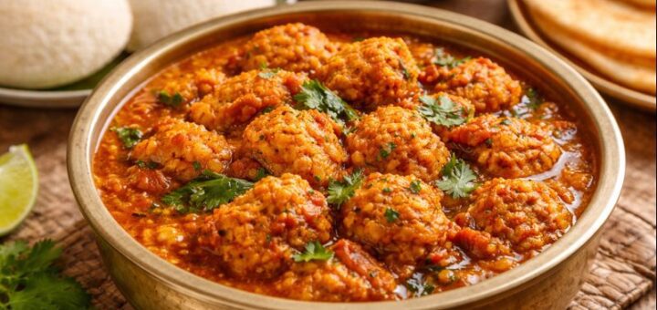 Vada Curry Kerala Style served with idli and dosa