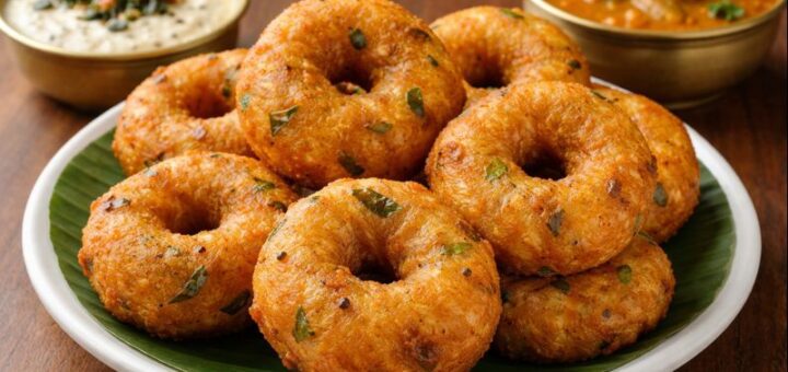 Medu Vada Recipe Without yeast crispy vadas with chutney